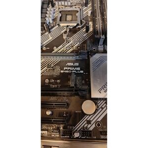 ASUS PRIME B660-PLUS D4 DDR4 LGA 1700 ATX MOTHERBOARD W/ IO SHIELD USED